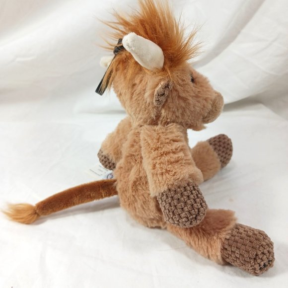 Scentsy Buddy Hamish the Highland Cow Brown Plush Vanilla Bean Scent Clip 8" - Picture 4 of 14